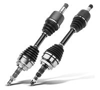 Frankberg 2x Eje motriz Eje de transmisión MT Eje delantero Izquierda Derecha Compatible con Astra G Cabriolet F67 Astra G Sedán F69 Zafira A MPV F75 Replace# 374386