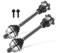 Frankberg 2x Eje motriz Eje de transmisión Transmisión automática Eje delantero Izquierda Derecha con ABS-Ring Compatible con Superb I 3U4 P.a.s.s.a.t 3B2 3B3 Replace# 8D0407272BC