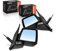 Frankberg 2x Espejo Retrovisor Espejos de Punto Ciego con Tirador de cable Manual Exterior Izquierda Derecha Compatible con Combo Furgoneta/MPV 2001-2012 Combo Tour 2001-2011 Replace# 1428860