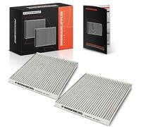 Frankberg 2x Filtro de aire de la cabina Compatible con Ducato Furgoneta 250 Ducato Bus 250 Boxer Bus Jumpara Bus Ducato Plataforma/Chasis 250 Replace# 6479C9