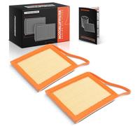 Frankberg 2x Filtros de aire Cartucho filtrante Compatible con Berlingo Multispace B9 1.6L 2008 I CU 1.6L 208 I CA CC 1.6L Partner Furgoneta/MPV 1.6L C3 II SC 1.6L Replace# LX2995