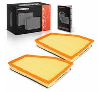 Frankberg 2x Filtros de aire Cartucho filtrante Compatible con Serie 5 Touring E61 520d Serie 5 E60 520d Serie 5 Touring E61 535d Serie 5 E60 535d Serie 6 Cabrio E64 635d Replace# 13717793647,C31143