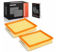 Frankberg 2x Filtros de aire Cartucho filtrante Diesel Compatible con Edge 2.0L Mondeo V Turnier CF 2.0L Galaxy CK 2.0L Mondeo V Compacto CE 2.0L Mondeo V Berlina CD 2.0L Replace# AP186/3