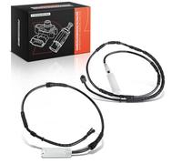 Frankberg 2x Indicadores de desgaste Compatible con Serie 1 E81 Serie 3 Touring E91 Serie 1 E87 Serie 1 Cabrio E88 Serie 3 E90 Replace# 34356792564