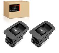 Frankberg 2x Interruptores de botón para automóviles 3 polos. Compatible con Serie 3 Touring E91 Serie 3 E90 Replace# 61316945874