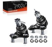 Frankberg 2x Junta de soporte Delantero inferior Izquierda Derecha Compatible con C.o.r.o.l.l.a E11 E12 C.o.r.o.l.l.a Verso E12 R.A.V 4 II A2 Replace# 43330-19095