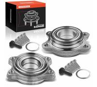 Frankberg 2x Kit de rodamientos de ruedas Eje delantero Eje trasero Compatible con P.a.s.s.a.t 3B3 Berlina 2003-2004 A4 8E2 B6 Berlina 2000-2004 A6 4B2 C5 Berlina 1997-2005 Sustituir# 4D0407625D