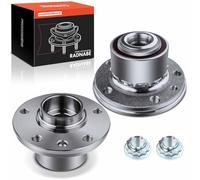 Frankberg 2x Kit de rodamientos de ruedas Eje delantero Eje trasero Compatible con T.o.u.a.r.e.g 7L6 7L7 7LA 2.5L MPV 2003-2010 Transporter V 7EA 7EH 7HA 7HH 1.9L-3.2L Furgón Sustituir# 7H0498611