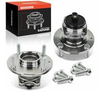 Frankberg 2x Kit de rodamientos de ruedas Eje trasero Compatible con Colt CZC Cabrio RG 1.5L 2006-2009 Forfour 454 1.1L 1.3L 1.5L 2004-2006 Sustituir# VKBA3685