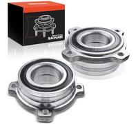 Frankberg 2x Kit de rodamientos de ruedas Eje trasero Compatible con Serie 5 E39 1995-2003 Serie 5 E60 2001-2010 Serie 5 Touring E39 1997-2004 Sustituir# 33411095652