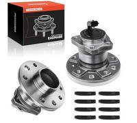 Frankberg 2x Kit de rodamientos de ruedas Eje trasero para Astra H A04 L08 L35 L48 L67 L69 L70 Meriva B MPV S10 Zafira/Zafira Family B A05 2004-2017 93178626