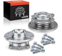 Frankberg 2x Kit de rodamientos de ruedas Frente Izquierda Derecha Compatible con Serie 1 E81 116 118 120 123 130 2006-2011 Serie 1 E87 116 118 120 123 130 Serie 1 E88 E82 Serie 3 E90 E91 E92 E93