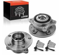 Frankberg 2x Kit de rodamientos de ruedas Frente Izquierda Derecha Compatible con V70 II 285 P80 2.0L-2.5L 1999-2008 S60 I 384 2.0L-2.5L 2000-2010 S80 I 184 TS XY 2.0L-3.0L Sustituir# 513194