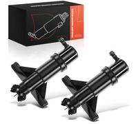 Frankberg 2x Limpieza de faros Boquillas de lavado Parte delantera izquierda derecha Compatible con Serie 5 Touring E61 Serie 5 E60 Replace# 61677038415