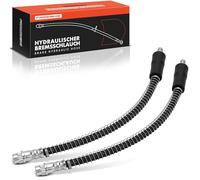 Frankberg 2x Manguera de Freno Latiguillos de freno Delantero 345mm Compatible con Clio II Furgoneta/Compacto SB0/1/2 2000-2024 Twingo II CN0 2007-2024 Replace# 7700423975