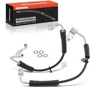 Frankberg 2x Manguera de Freno Latiguillos de freno Parte delantera izquierda derecha Compatible con Wrangler III JK Wrangler IV JL Replace# 52060044AH