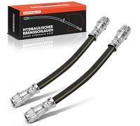 Frankberg 2x Manguera de Freno Latiguillos de freno Trasera 187mm | Compatible con Clio II Furgoneta/Compacto SB0/1/2 2000-2024 Twingo II CN0 2007-2024 Wind E4M 2010-2024 Replace# 7700416273