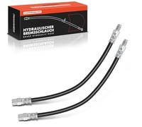 Frankberg 2x Mangueras de Freno Latiguillos de freno Compatible con 123 T-Model S123 124 T-Model S124 Clase C W202 Clase E Coupé C124 123 Berlina W123 Replace# 1264280335