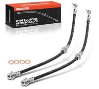 Frankberg 2x Mangueras de Freno Latiguillos de freno Trasero izquierdo derecho Compatible con X-Trail T30 2.2 dCi FWD 2.0 2.5 4x4 2.2 dCi 4x4 2.0 4x4 2.2 dCi 2.2 Di 4x4 2001-2013 462108H51B,462108H51A