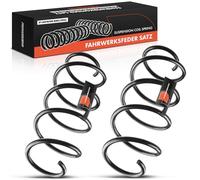 Frankberg 2x Muelles de chasis Muelles de suspensión Compatible con 2 DY Fiesta V JD JH Fiesta V Van Replace#