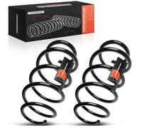 Frankberg 2x Muelles de chasis Muelles de suspensión Compatible con A3 Sportback 8PA Leon 1P1 A3 8P1 Replace# 1K0411105BA,RH3351