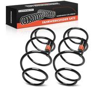 Frankberg 2x Muelles de chasis Muelles de suspensión Compatible con Clio III BR0/1 CR0/1 Clio III Grandtour KR0/1 Modus/Grand Modus F/JP0 Replace# 8200140544,8200140543