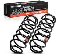 Frankberg 2x Muelles de chasis Muelles de suspensión Compatible con E.O.S 1F7 1F8 T.o.u.r.a.n 1T3 Replace# 1K0511115DE