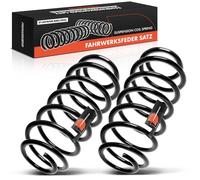 Frankberg 2x Muelles de chasis Muelles de suspensión Compatible con Golf IV 1J1 A3 8L1 B.o.r.a 1J2 Toledo II 1M2 New Beetle 1C1 9C1 Replace# RH5535