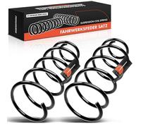 Frankberg 2x Ressorts de suspension Essieu Avant Compatibles avec A3 1996-2003 B.o.r.a 1998-2005 Golf IV 1997-2006 Leon 1999-2006 Sustituir# 1J0411105BH