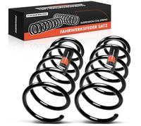 Frankberg 2x Muelles de chasis Muelles de suspensión Compatible con Golf IV 1J1 New Beetle Cabrio 1Y7 Replace# 1J0411105H,RA3787