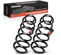 Frankberg 2x Ressorts de suspension Essieu Arrière Compatibles avec Golf V 1K1 VI 5K1 2003-2013 J-e-t-t-a III 1K2 IV 162 AV3 2005-2015 Sustituir# 1K0511115GC