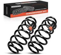 Frankberg 2x Muelles de chasis Muelles de suspensión Compatible con Golf VI 5K1 Golf V 1K1 Replace#