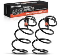 Frankberg 2x Ressorts de suspension Avant Compatibles avec A1 8X1 8XK 1.0L 1.2L 2010-2018 A1 Sportback 8XA 8XF 1.0L 1.2L 2012-2018 Ibiza IV 1.2L 1.4L 2008-2020 Sustituir# 6R0411105AD