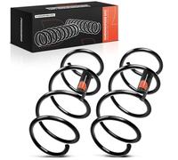 Frankberg 2x Muelles de chasis Muelles de suspensión Compatible con Micra III K12 1.2 16V 1.4 16V 1.0 16V 2003-2010 Replace# 54010AX610