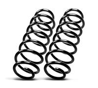 Frankberg 2x Muelles de chasis Muelles de suspensión Compatible con Polo 6C1 6R1 A1 Sportback 8XA 8XF A1 8X1 8XK Replace# 6Q0511115CD