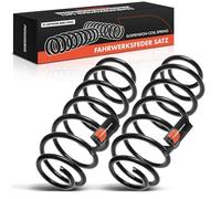 Frankberg 2x Ressorts de suspension Essieu Arrière Gauche Droite Compatibles avec Polo 9N 1.2L 1.4L 1.9L 2001-2009 Sustituir# 6Q0511115BG