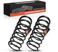 Frankberg 2x Muelles de chasis Muelles de suspensión Compatible con Serie 5 E60 Replace# 33536761218