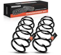 Frankberg 2x Muelles de chasis Muelles de suspensión Compatible con T.o.u.r.a.n 1T1 1T2 1.9 TDI 2.0 EcoFuel 2.0 FSI 2003-2010 Replace# 1K0411105BN,1K0411105BP