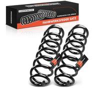 Frankberg 2x Ressorts de suspension Essieu Arrière Gauche Droite Compatibles avec Octavia II Familiar 2004-2013 Golf 2008-2013 T-o-u-r-a-n 2009-2017 Sustituir# 1K0511115DK
