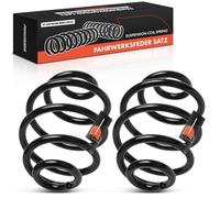 Frankberg 2x Muelles de Suspensión Trasera Muelle helicoidal Compatible con Astra F cabrio T92 Vectra A J89 Vectra A CC J89 Replace# 90348360