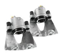 Frankberg 2x Pinza de freno Delantero izquierdo derecho Compatible con A3 8L1 TT 8N3 8N9 Ibiza III 6L1 Leon 1M1 Toledo II 1M2 O.c.t.a.v.i.a I 1U2 Replace# 3A0615123