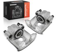Frankberg 2x Pinza de freno Delantero izquierdo derecho Compatible con Arosa 6H 1.4L 1.7L 1997-2004 Fdeia I 6Y2 1.0L-1.4L 2000-2007 Fox 5Z1 5Z3 1.2L 1.4L 2005-2011 L.u.p.o Polo Replace# 6N0615123B