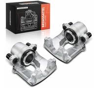 Frankberg 2x Pinza de freno Delantero izquierdo derecho Compatible con Golf IV Golf Plus Golf V Golf VI Polo UP Fdeia I A3 O.c.t.a.v.i.a I Leon C.a.d.d.y III Replace# 1K0615123A