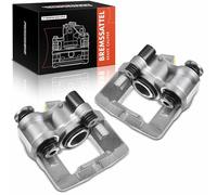 Frankberg 2x Pinza de freno Eje delantero izquierdo derecho alumin.io Compatible con AX ZA Saxo S0 S1 Saxo Hatchback Van S3 106 I 1A 1C 106 II 1A 1C Replace# 341990