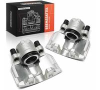 Frankberg 2x Pinza de Freno Eje Delantero Izquierdo Derecho Compatible con A4 1995-2009 A6 1997-2011 Exeo 2008-2013 Superb I 2001-2008 P.a.s.s.a.t 1996-2005 Sustituir# 8E0615123A