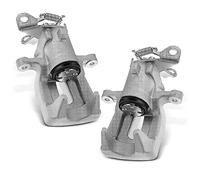 Frankberg 2x Pinza de Freno Eje Trasero Compatible con Clio IV BH 2015-2021 Fluence L3 L30 2010-2021 Grand Scénic III JZ0/1 2009-2021 Megane CC EZ0/1 2010-2021