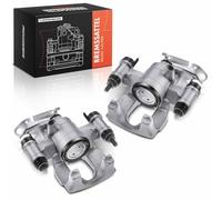 Frankberg 2x Pinza de freno Eje trasero izquierdo derecho Compatible con Movano B X62 NV400 X62 X62B Master III FV Master III EV HV UV Master III JV Replace# 93167653