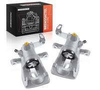 Frankberg 2x Pinza de freno Trasera fundición de alumin.io Compatible con Min.i R56 Min.i cabrio R57 Min.i Clubman R55 Min.i Clubvan R55 Min.i Coupé R58 Replace# 34216785611