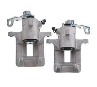 Frankberg 2x Pinza de freno Trasera Izquierda derecha alumin.io Compatible con A2 Cordoba Ibiza III Ibiza IV SportCoupé Ibiza IV ST Replace# 6Q0615424A