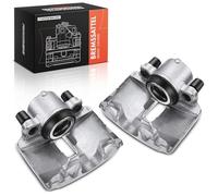 Frankberg 2x pinzas de freno delantero izquierdo y derecho compatibles con A3 2003-2013 Leon 2005-2012 Fabia 2010-2021 Golf 2003-2016 Polo 2009-2014 Reemplaza# 1K0615123M